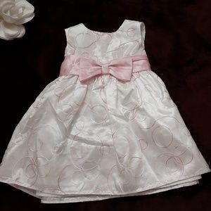 Beautiful Pink & White One Piece Princess Gown